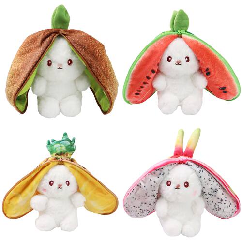 New Original Bunny Plush Toy Cute Fruit Rabbit Stuffed Fruit