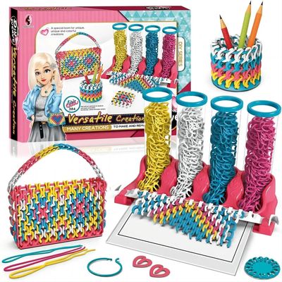 DIY Toys Puzzle Creative Ribbon Woven Hand Ropes Jewelry Mak
