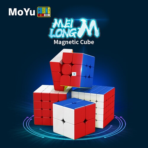 Newest Moyu Meilong M magnetic 2x2x2 3x3x3 4x4x4 5x5x5 speed
