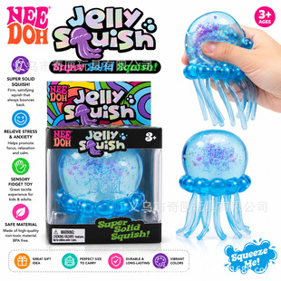 Needoh Large Jellyfish Pinch Le Maltose Soft Gel Decompressi