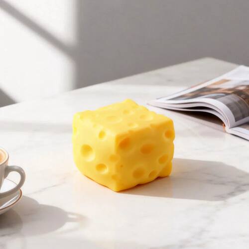 Meet Your  Sss Buster Cute Cheese Squishy Toy Realistic Look