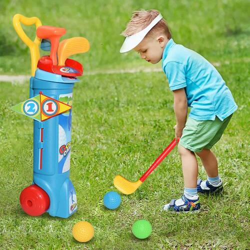 Toddler Golf Set, Children Minigolf Play Sport Game Practice