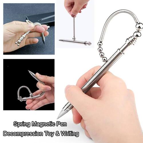 Gift Magnetic Pen Decompression Toy Gel Pen Ballpoint Pen Sp