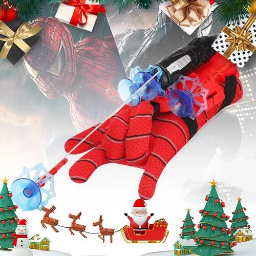 Christmas Present  Movie Cosplay Launcher Spider Silk Glove