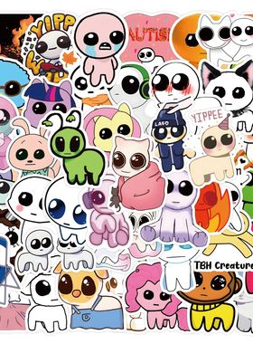 10/50PCS TBH Autism Creature Yippies Stickers Laptop Scrapbo