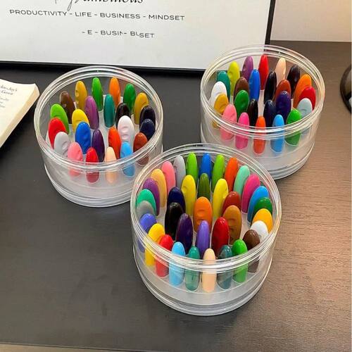 12/24/36 Colors Children Do Not Dirty Hands Plastic Crayon S