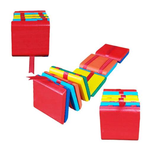 Flipo Flip Colorful Flap Wooden Ladder Change Visual Illusio
