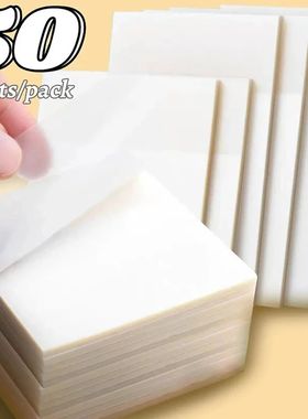 50 Sheets Transparent Waterproof Posted It Sticky Note Pads