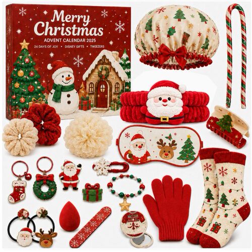 Christmas 24 Surprise Blind Box Gift Girl Jewelry Christmas