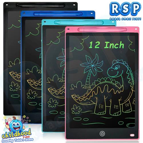 RSP 12 Inch LCD Drawing Board Electronic Writing Tablet Colo
