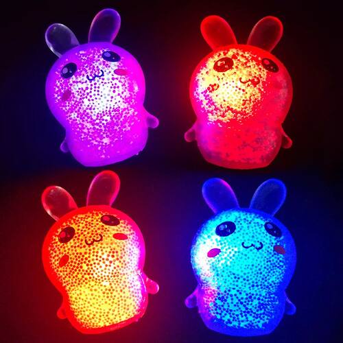 Adult Squishy Bunny Sss Balls with Light Sss Relief Toy Girl