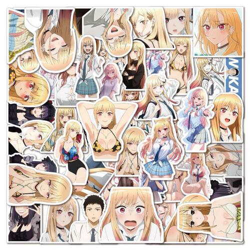 10/50PCS Cartoon Animation My Dress-Up Darling Graffiti Stic
