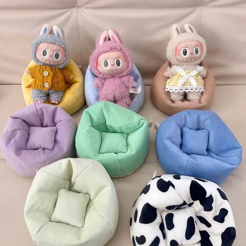 Labubu Doll Sofa for Labubu Mini Lazy Sofa Bed V1 V2 V3 DIY
