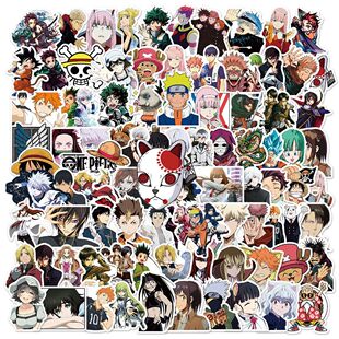 10/30/50/100PCS Mix Cartoon Anime Stickers Naruto Jujutsu Ka