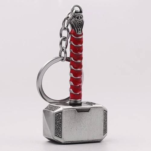 The Avengers Thor Hammer Metal Key Chain Marvel Keyring Men