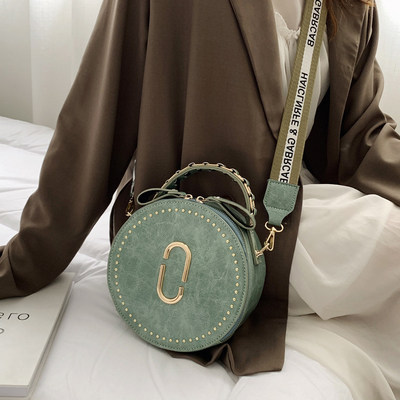 2019新款潮法國小衆包包洋氣寬帶單肩手提小圓包休閑夏天可愛小包在類目 箱包皮具/熱銷女包/男包, 女士包袋中 - 來自Buy2taobao.com提供專業的淘寶代購服務