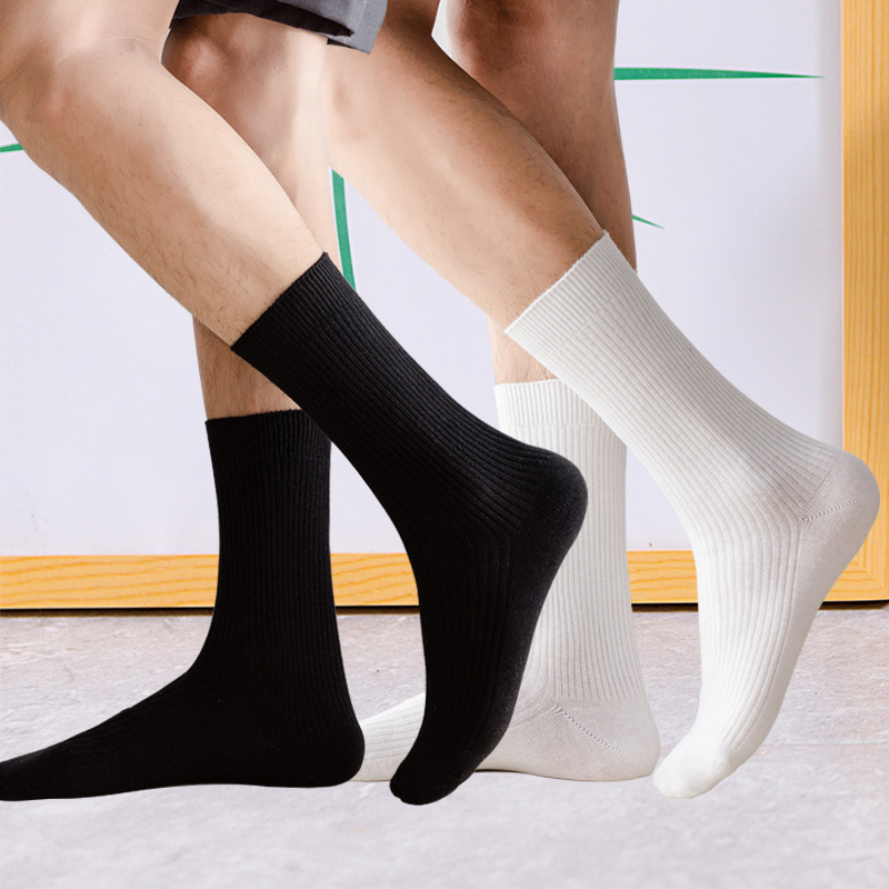 纯棉男士四季防臭长袜