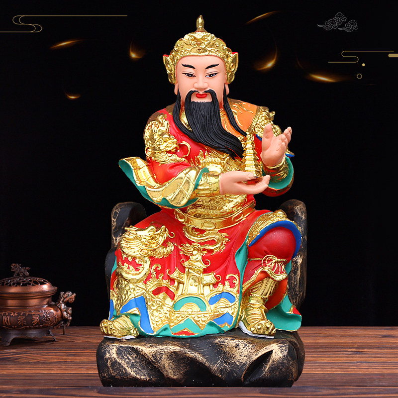托塔天王佛像神像树脂玻璃钢材质