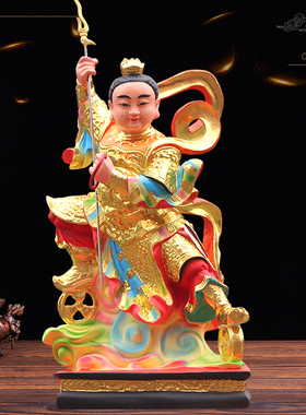 华音殿哪吒三太子树脂玻璃钢佛像