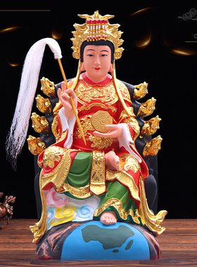 华音殿树脂玻璃钢佛像地母娘娘