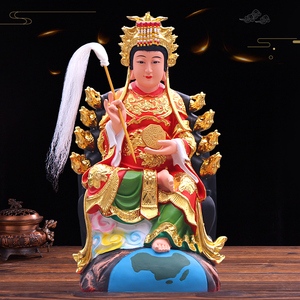 华音殿树脂玻璃钢佛像地母娘娘