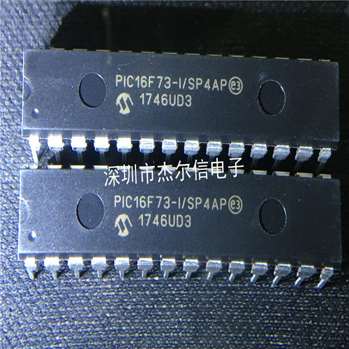 PIC16F73-I/SP4AP PIC16F73-I MICROCHIP DIP28 全新进口原装直拍