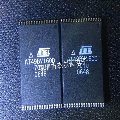 AT49BV160D-70TU AT49BV160D ATMEL TSSOP-48 全新进口原装 直拍