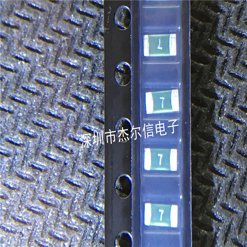 0429007.WRML 丝印7 1206 7A 24V 贴片熔断一次性保险丝 原装直拍