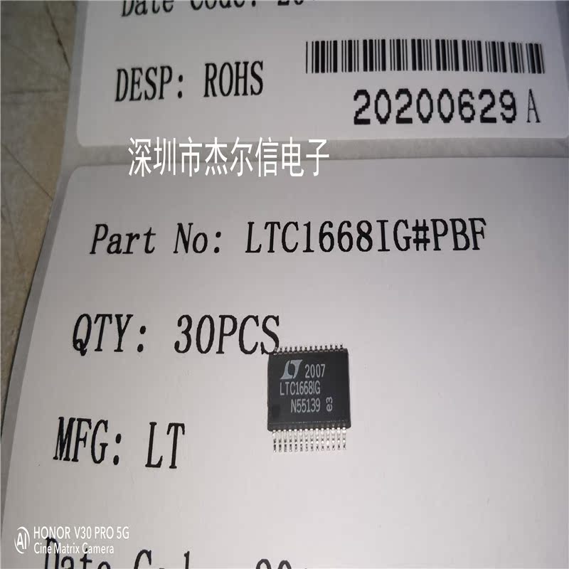 LTC1668IG#PBF LTC1668IG LINEAR SSOP-28 全新进口原装 可直拍