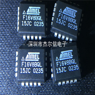 ATF16V8BQL-15JC F16V8BQL ATMEL PLCC-20全新进口原装可直拍出样