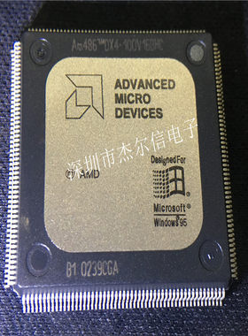 AM486DX4-100V16BHC AM486DX4 AMD QFP-208 全新进口原装 可直拍