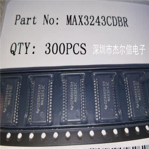 MAX3243CDBR MAX3243C TI SSOP-28 全新进口原装 可直拍 出样