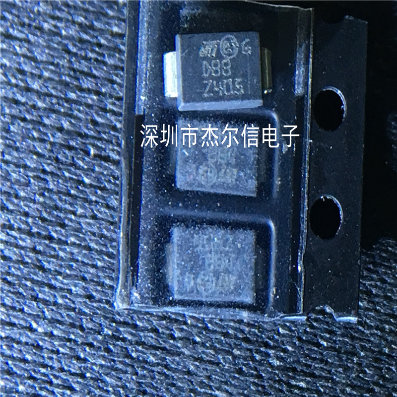 SMAJ6.0CA-TR 丝印DBB 6V 双向TVS二极管 ST SMA 进口原装 可直拍