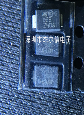 SMAJ6.0CA-TR 丝印DBB 6V 双向TVS二极管 ST SMA 进口原装 可直拍
