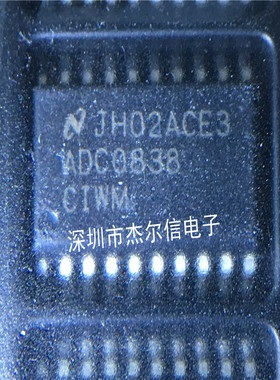 ADC0838CIWMX ADC0838 NS SOP-20 全新进口原装 可直拍 出样