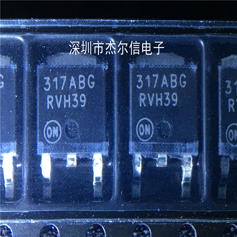 LM317MABDTRKG 丝印317ABG ON TO-252 全新进口原装 可直拍 出样 - 实物图