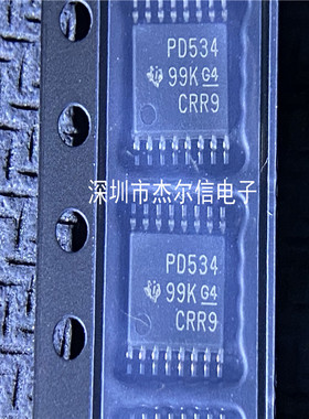 PCA9534PWR PCA9534 丝印PD534 TI TSSOP-16 全新进口原装 可直拍