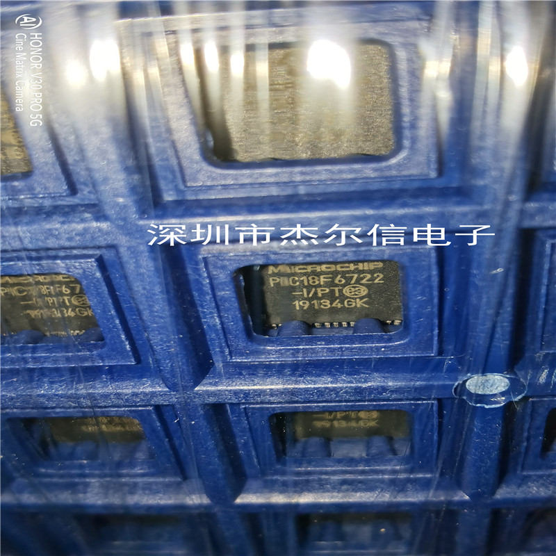 PIC18F6722-I/PT PIC18F6722 MICROCHIP QFP64 全新进口原装 直拍