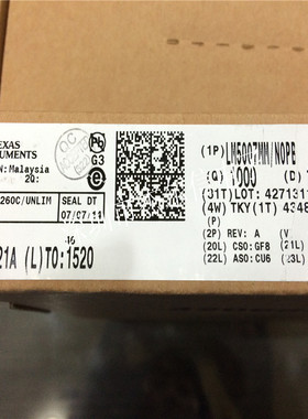 LM5007MM LM5007MMX/NOP8 丝印S81B TI MSOP8全新进口原装 可直拍