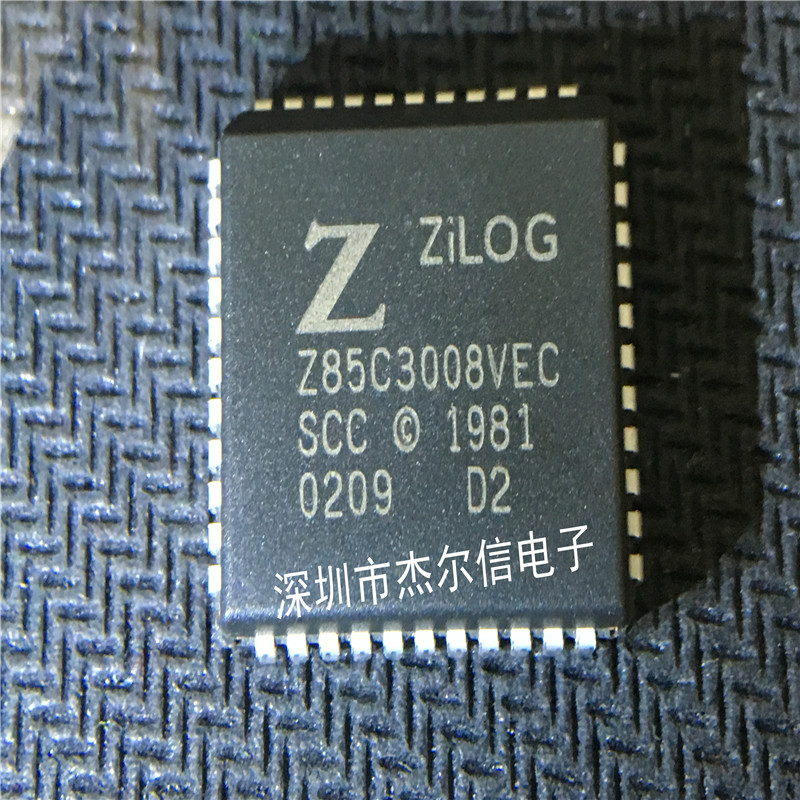 Z85C3008VEC Z85C3008 ZILOG PLCC-44全新进口原装可直拍出样