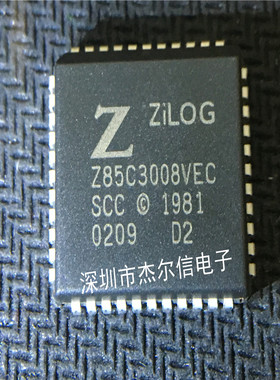 Z85C3008VEC Z85C3008 ZILOG PLCC-44 全新进口原装 可直拍 出样
