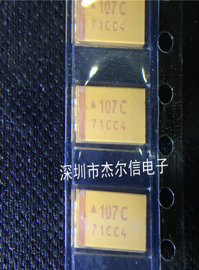 TAJD107K016RNJ 100UF 16V 10% 7343 D型 AVX进口原装 可直拍出样