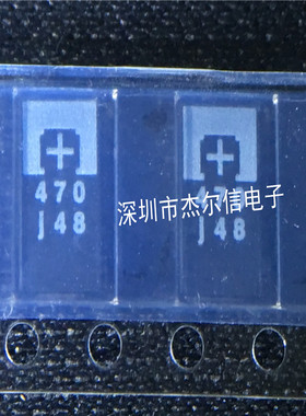 6TPE470MAZU 470UF 6.3V 7343 D型 松下/Panasonic 进口原装 直拍