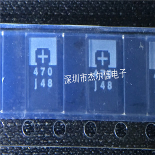 6TPE470MAZU 470UF 6.3V 7343 D型 松下/Panasonic 进口原装 直拍