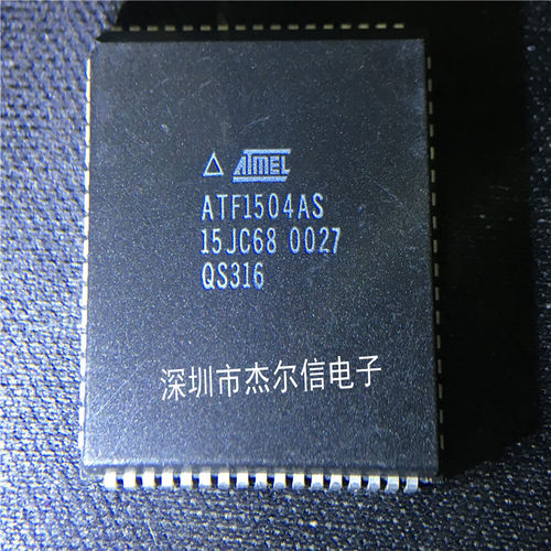 ATF1504AS-15JC68 ATF1504AS ATMEL PLCC-68 进口原装 可直拍出样