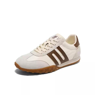 百丽跑道彩虹豆德训鞋女鞋子2025夏新款阿甘鞋休闲单鞋D5R1 D5R1D