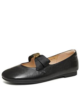 天美意复古平底玛丽珍小皮鞋女鞋2026春新款通勤浅口单鞋BL533AQ6