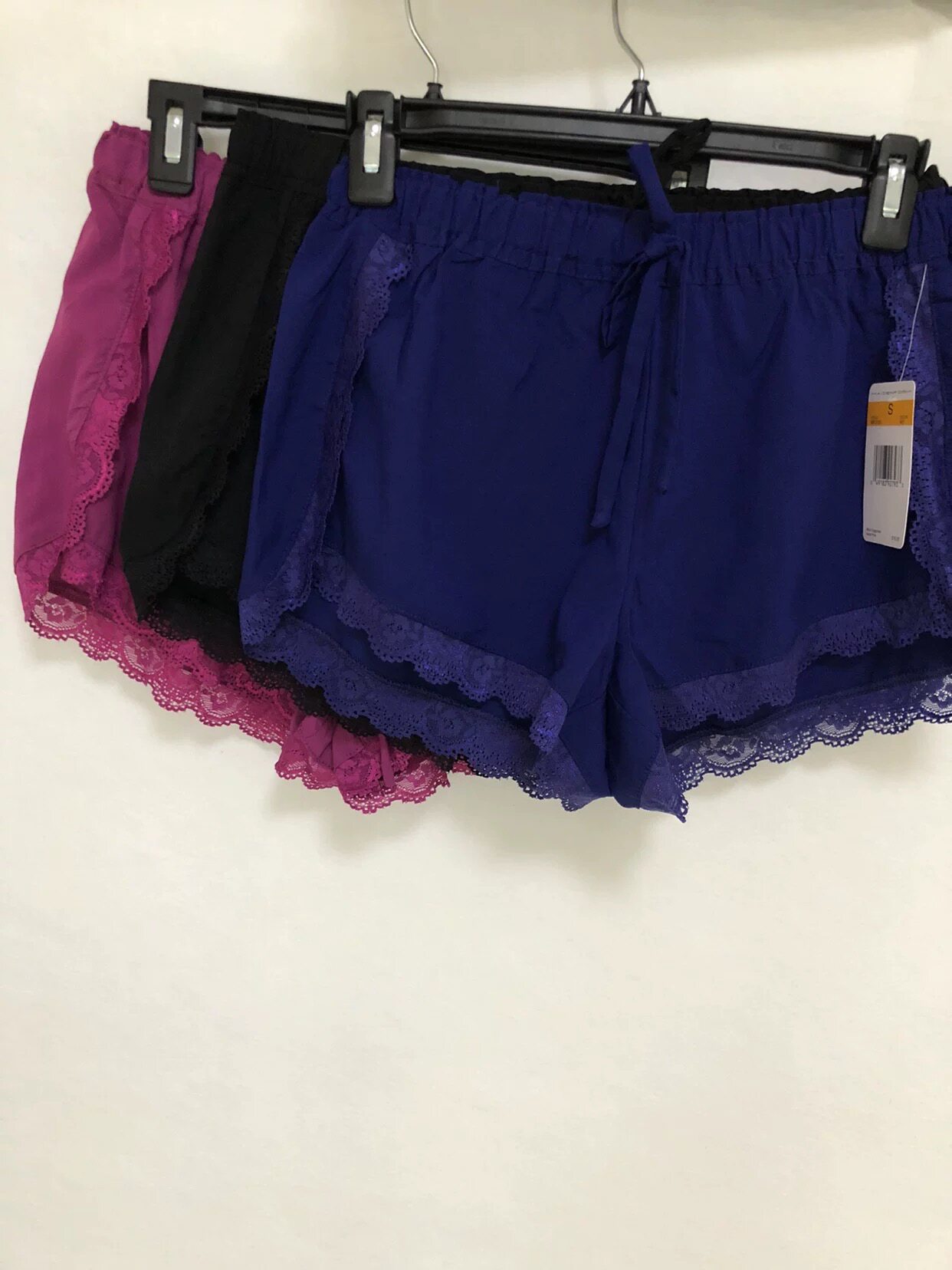 外贸尾货蕾丝花边短裤女夏季新款宽松显瘦休闲裤出口清仓