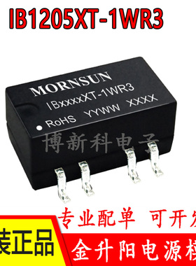 IB1205XT-1WR3/1212/1215/IB1505XT-1WR3金升阳DC-DC电源模块1W