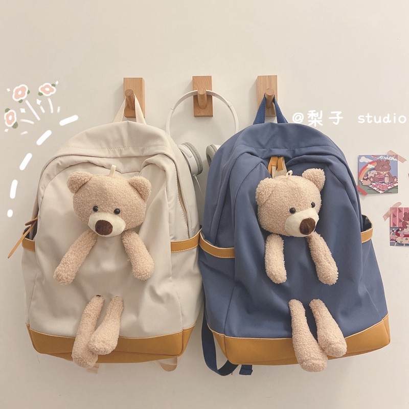 ins书包女韩版原宿ulzzang高中学生初中生日系可爱少女森系双肩包